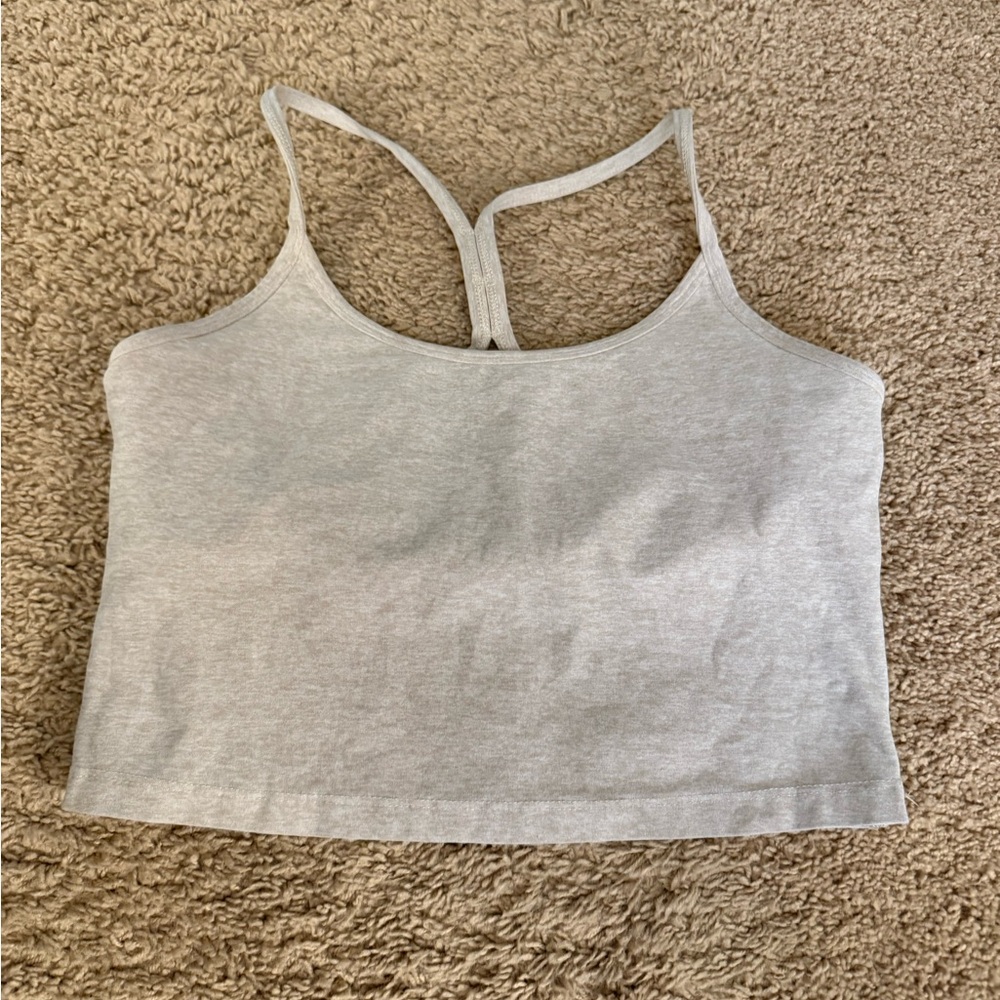 Oatmeal / beige Beyond Yoga spacedye Tank Top